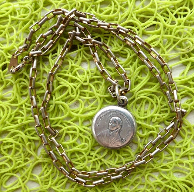 Chaîne Collier Pendentif Porte-photo En Cuivre – Style Vintage – Médaillon Reliquaire