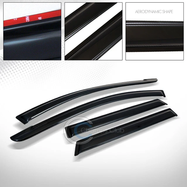 Sun/Rain/Wind Vent Shade Deflector Window Visor For 2009-2014 Toyota Matrix/Vibe