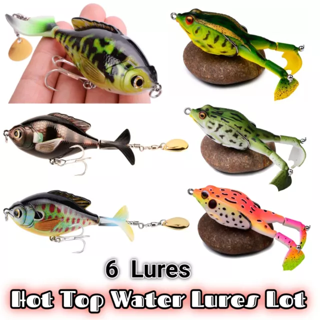 RIVER MAN LURES top water wooden frog Mr.chubby green frog