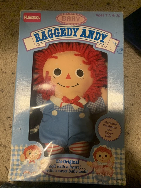 Playskool Baby Raggedy Andy 1989 New In Box