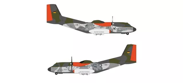 Herpa 571562 - 1/200 Luftwaffe Transall C-160 - LTG 63 / Air Transport Wing