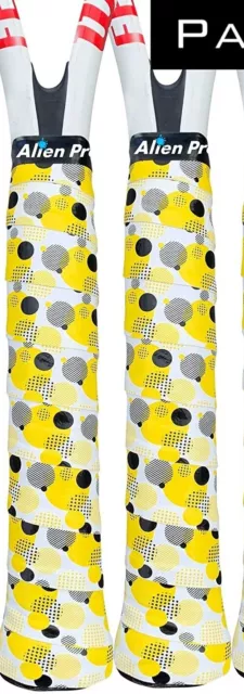 2pk Alien Pros Over Grip Tape Roll Badminton Tennis Squash Racket Golf Club