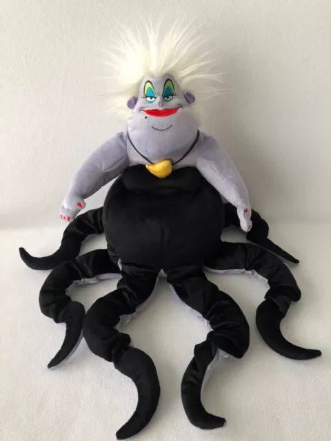 Disney Store Little Mermaid Ursula Stuffed Plush Toy Doll