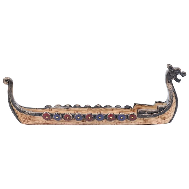 Dragon Boat Stick Holder Burner Hand Carving Censer Ornaments Retro Burners I9Z1