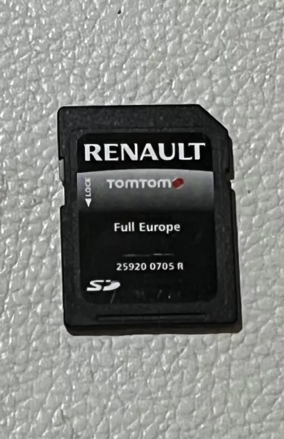 Carte SD GPS Renault - France + Full Europe. Tom Tom.