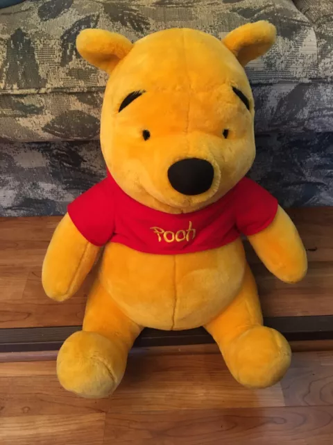 Vintage Large Winnie the Pooh Stuffed Plush Arco Toys Disney