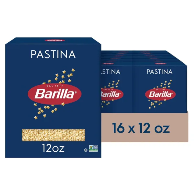 Pens Small Blue Striped Gluten Free Barilla Pasta Italian Corn & Rice 14.1oz