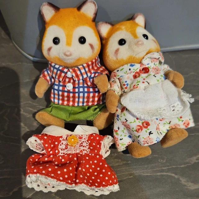SYLVANIAN FAMILIES RED Panda Family PicClick UK