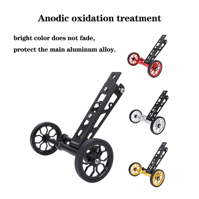 Bike Easywheel Compact Telescopic Design Wear Resistant Bike Easywheel Anti-fade