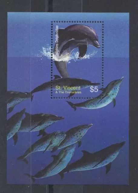 2003 Grenada St. Vincent & Grenadines, Dolphins SG 5285 MS MUH