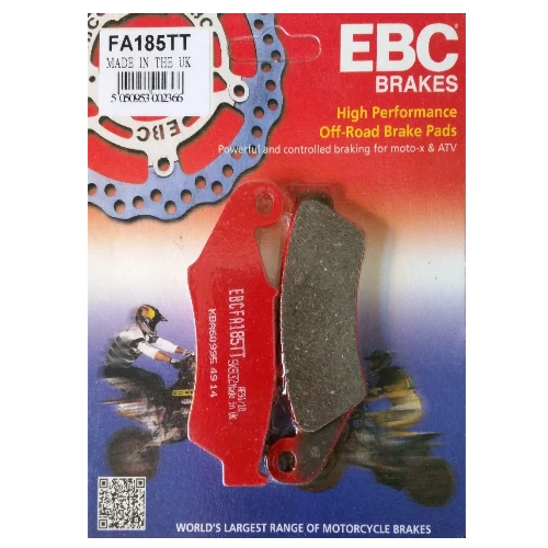 Rear Brake Pads For Suzuki DRZ400 (2000-2024) - Semi-Metallic, High Heat Resistant