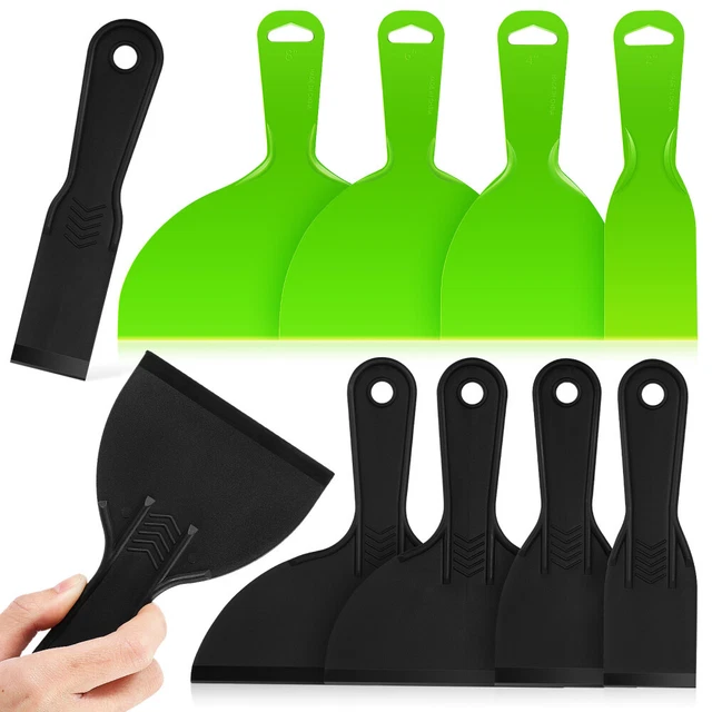 Set 10 pz raschietti a colori spatola pittore graffi piatti raschietto a colori strumento stucco