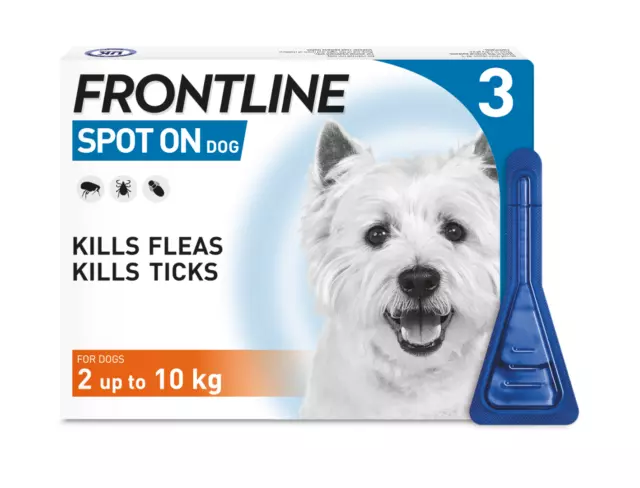 FRONTLINE SPOT ON Flea, Tick & Lice Treatment For S,M,L,XL Dogs & Cats (AVM-GSL) 3