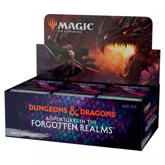 MTG - Adventures in the Forgotten Realms Draft Booster Box (New and Sealed)
