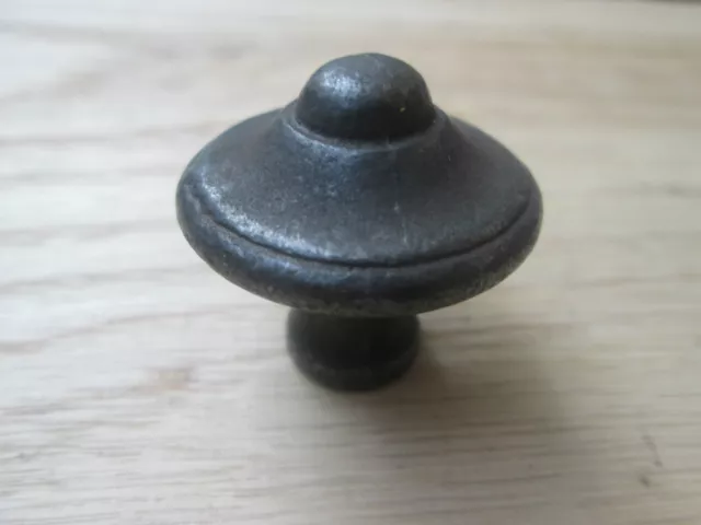 DOMED cast iron industrial rustic chest drawer wardrobe kitchen cabinet knob pul