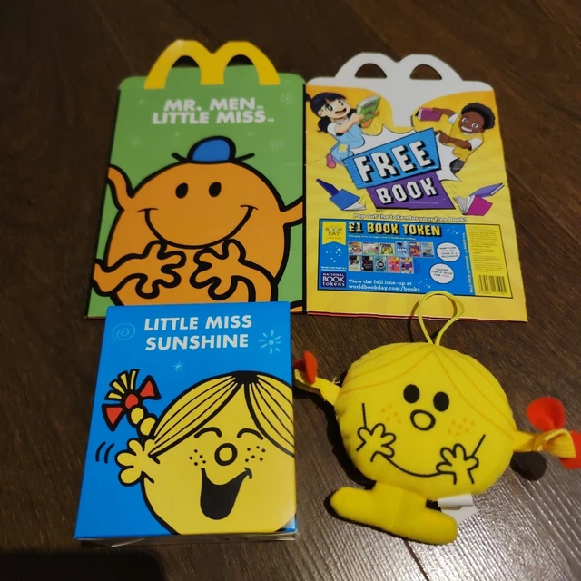 MCDONALD'S HAPPY MEAL 2024 Mr Men Little Miss Sunshine Toy Including