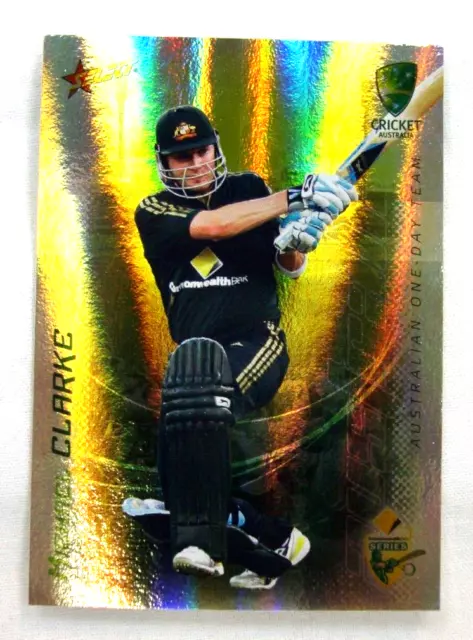 2007-08 Select Cricket Australia Holofoil Trading Card #HF19 Michael Clarke