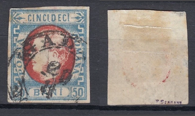RUMÄNIEN MiNr. 25 a (1869) gestempelt/o (USED) signiert - € 60