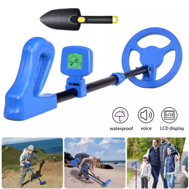 Voilamart Kids Underground Metal Detector Gold Detectors Treasure Hunter +Shovel