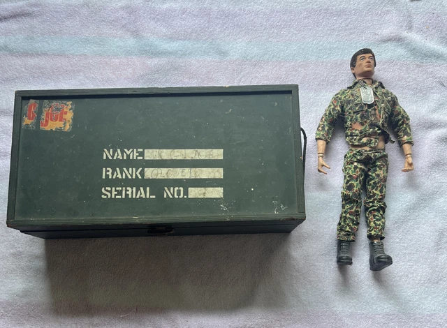 🔥VINTAGE 1964 G.I. Joe & Footlocker box🔥 SEE DESCRIPTION