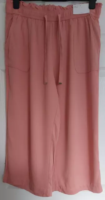 BNWT Papaya Pink cropped trousers Size 14