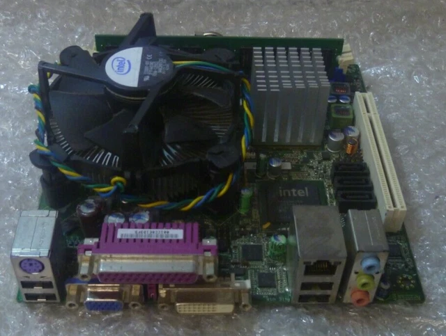 DG41MU Intel E54659-204 LGA 775 Motherboard With 2GB RAM FAN & CPU