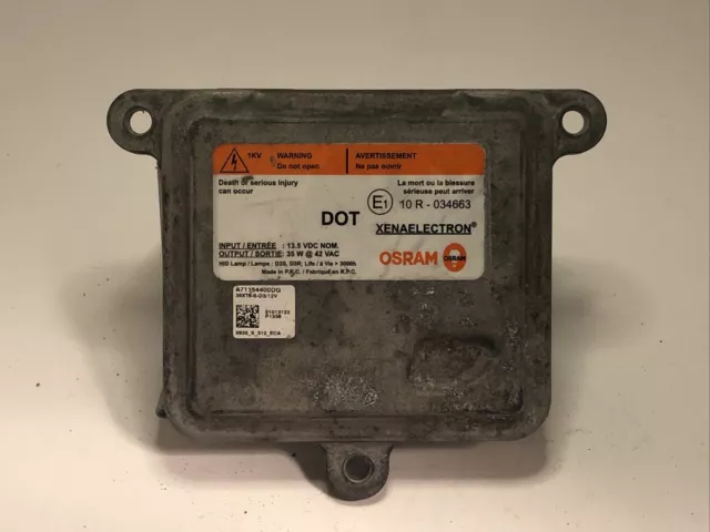 HID Headlight Control Module Ballast White Label OEM OSRAM A71154400DG