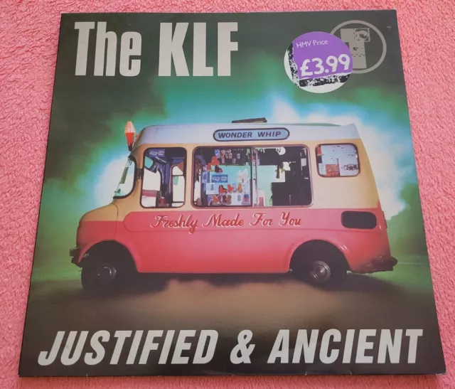 The Klf - Justified And Ancient Uk 12" Single 1991 Klf99X Rare 2