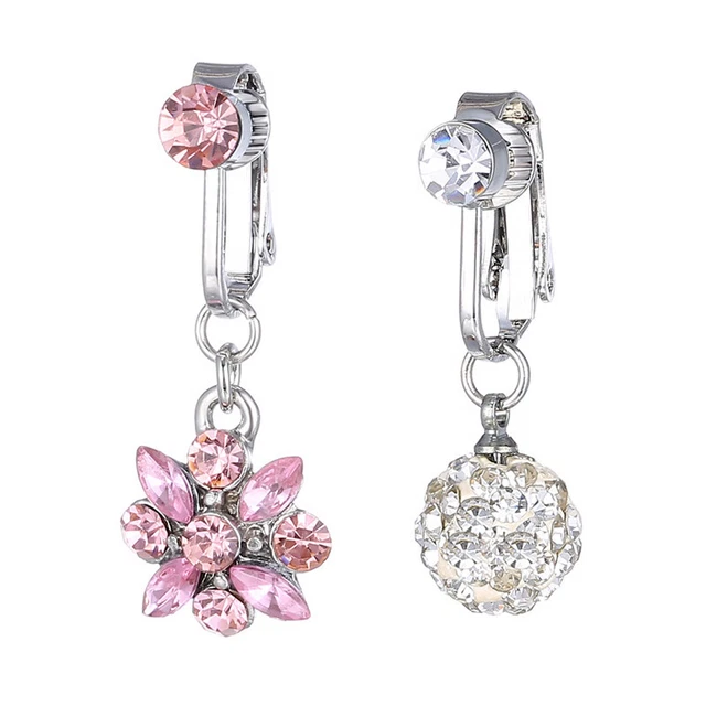 Fake Bauchnabel Ring Fake Clip auf Bauchpiercing Nicht-Piercing-Anhängerschmu TS