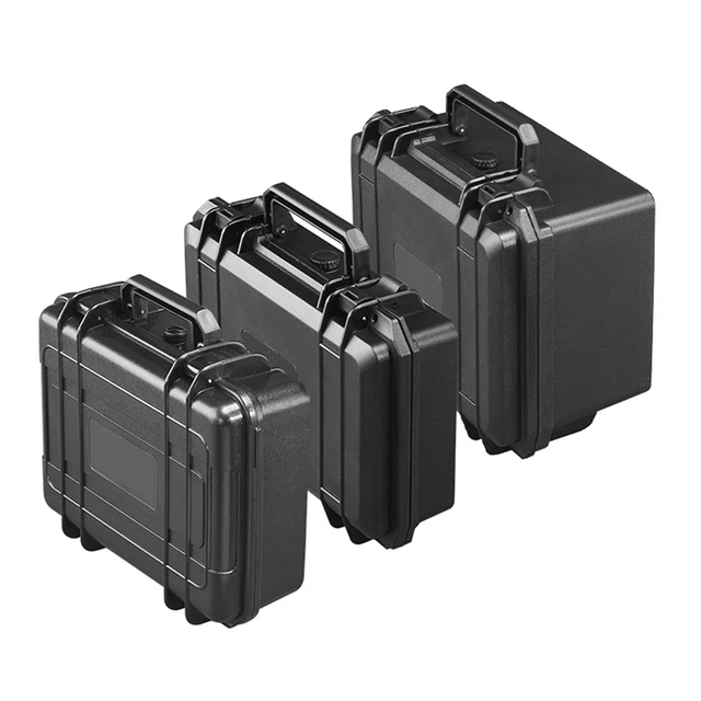 Boîtier de rangement pour outils durable avec mousse anti-écrasement organiser