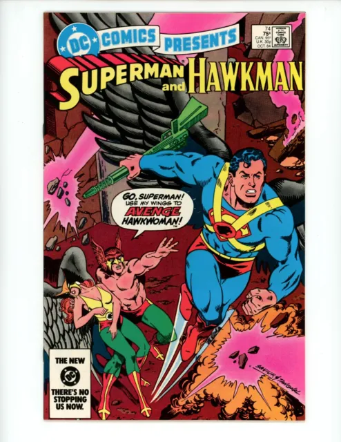 DC Comics Presents #74 Comic Book 1984 VF/NM Bob Rozakis Alex Saviuk Superman
