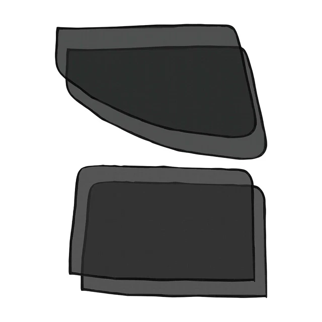 4X Magnetic Front Side Car Rear Window Shade Sun Cover Mesh Shield UV Protection