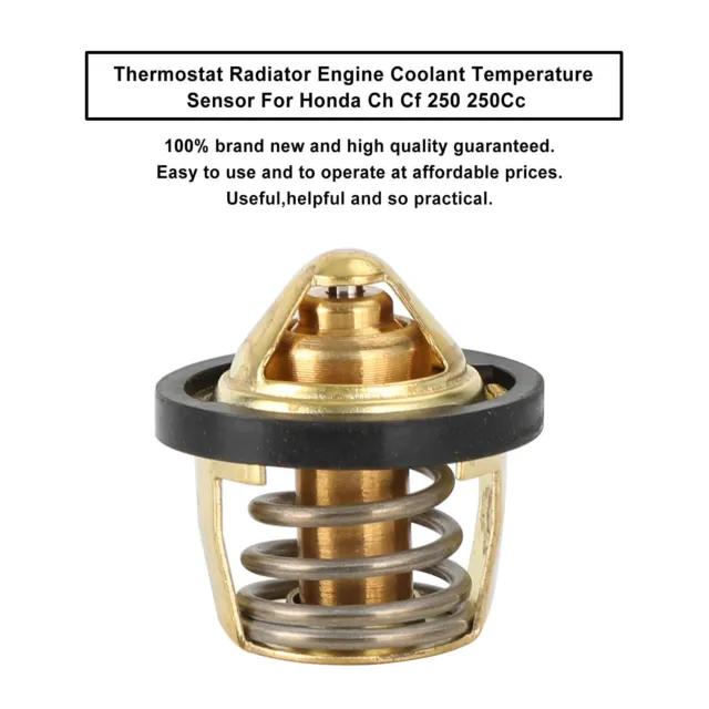 Radiator Temperature Sensor Engine Coolant Thermostat For Honda Ch250 Cf250、