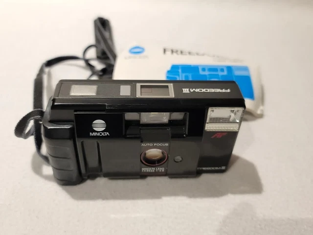 Minolta Freedom III AF 35mm Point & Shoot Film Camera