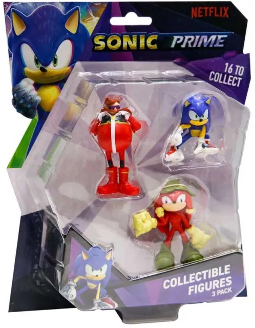 Sonic Prime Netflix Action Figure : Lot of 6 Sealed Blind Globes