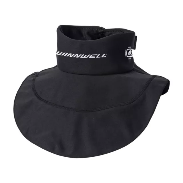 WINNWELL Halsschutz PREMIUM w/BIB Kevlar Halskrause Neck Guard EISHOCKEY