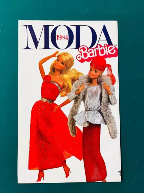 Catalogo Barbie Mattel Italy 1984 13 x 18 Originale