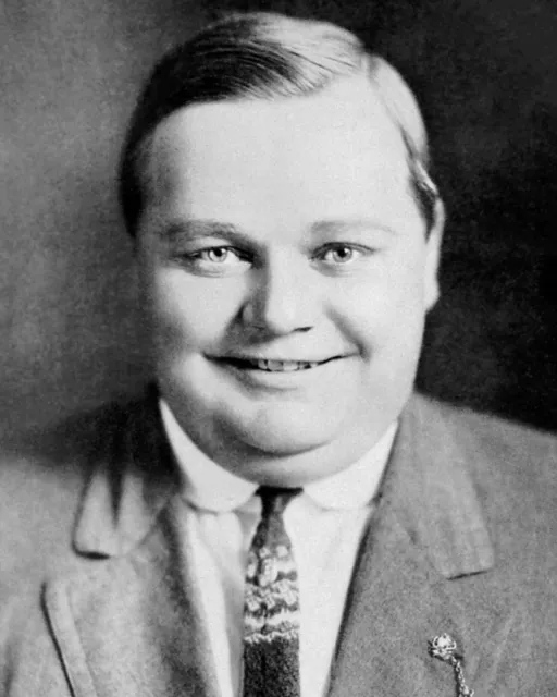 Roscoe Fatty Arbuckle 8X10 Photo Picture black white cinema movie silent film 22