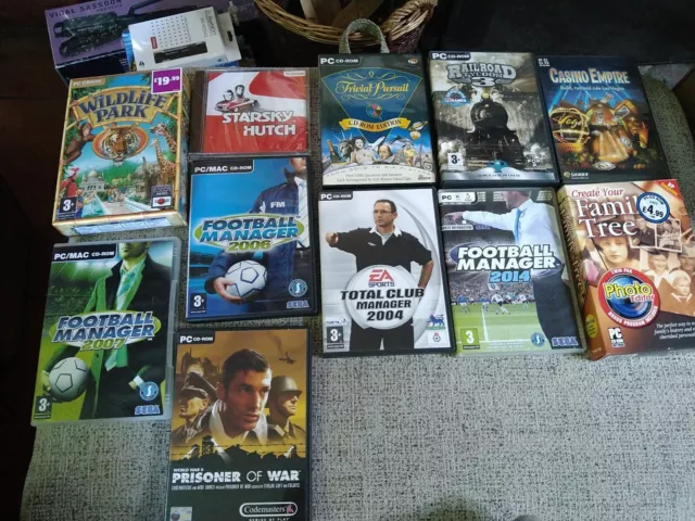 Pc Cd ROM Games As Pictured Job lot Selling As One Listing Very Good Condition
