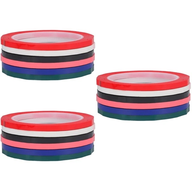 3 COUNT TAPES for Identification Bulk Whiteboard Vinyl Divider Thin ...