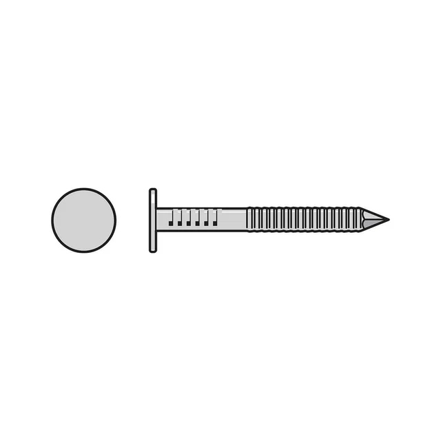 Simpson Strong-Tie S411ARNB - 1-1/2" x .120 304SS Ring-Shank Roof Nail 4250ct