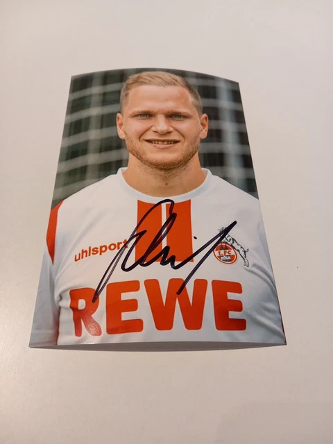 Signiertes Foto Benno Schmitz 1.FC Köln  NEU