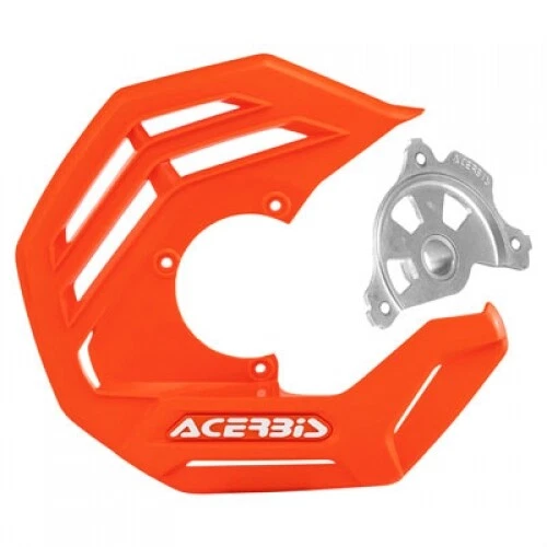 Acerbis X-Future Front Disc Cover with Mounting Kit 16 KTM Orange 1987660009