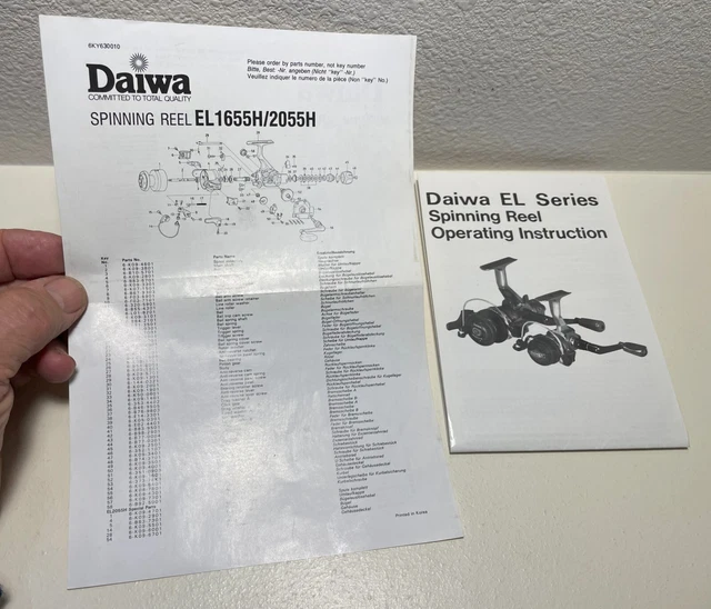 daiwa el 2055h fishing reel 2025 Saltiga 300 The reel body is constructed utilizing the Hardbodyz Concept Daiwa Exist LT 2500 20th