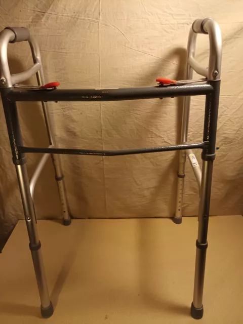 Folding Lightweight Zimmer Frame, Silver from CareCo