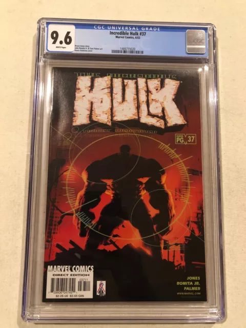 Incredible Hulk #37 Cgc 9.6 "Return Of The Monster"