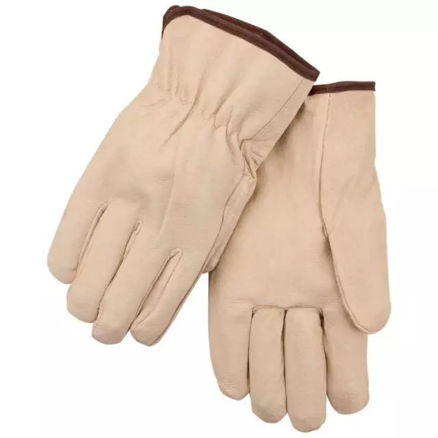 Black Stallion 9PB Value Grain Pigskin Driver's Gloves Large