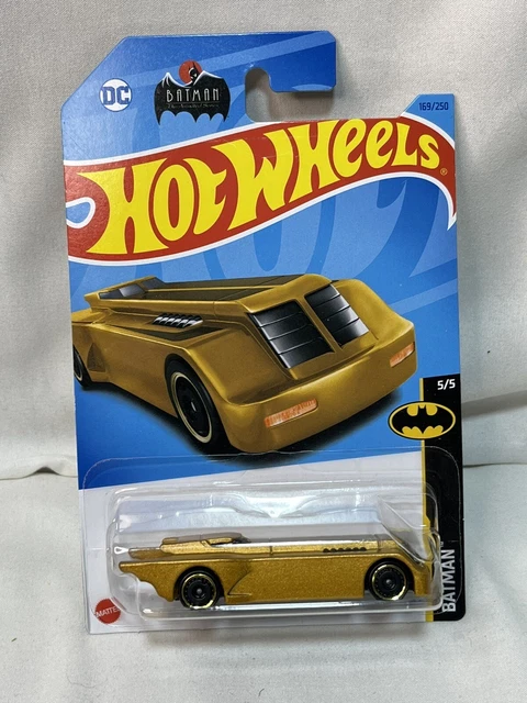Hot Wheels Batman Batmobile Serie Animata - Viola 5/5 (169/250) - Modello Diecast Da Collezione