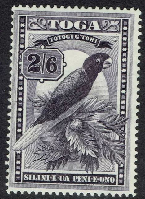 Tonga 1942 Bird 2/6 Mnh ** Wmk Multi Script Ca