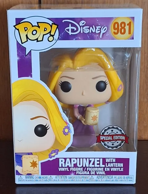 Figurine Raiponce Avec Lanterne / Raiponce / Funko Pop Disney 981